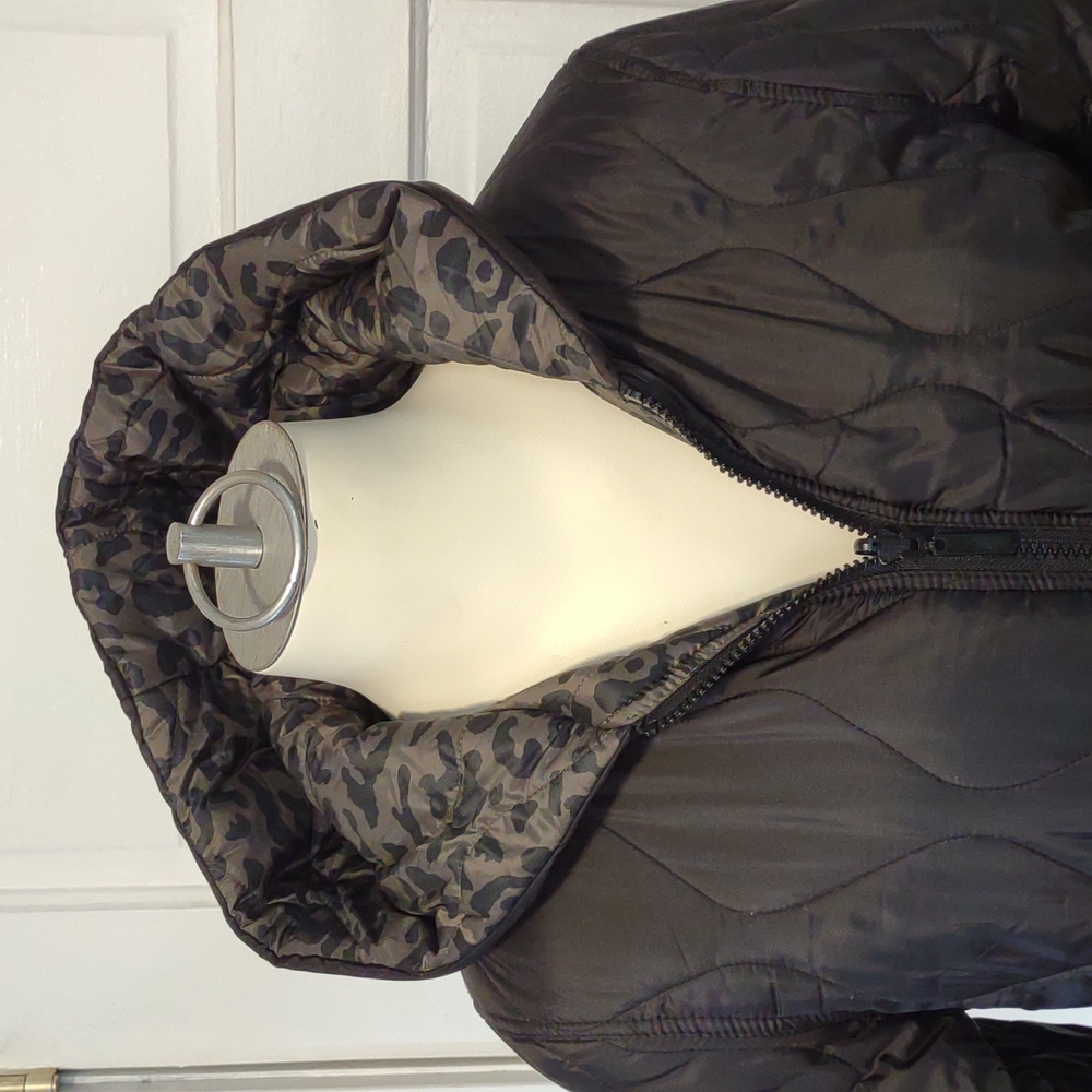 Gently used Tribal Reversible Puffy trench coat